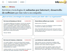Tablet Screenshot of infolabs.mx